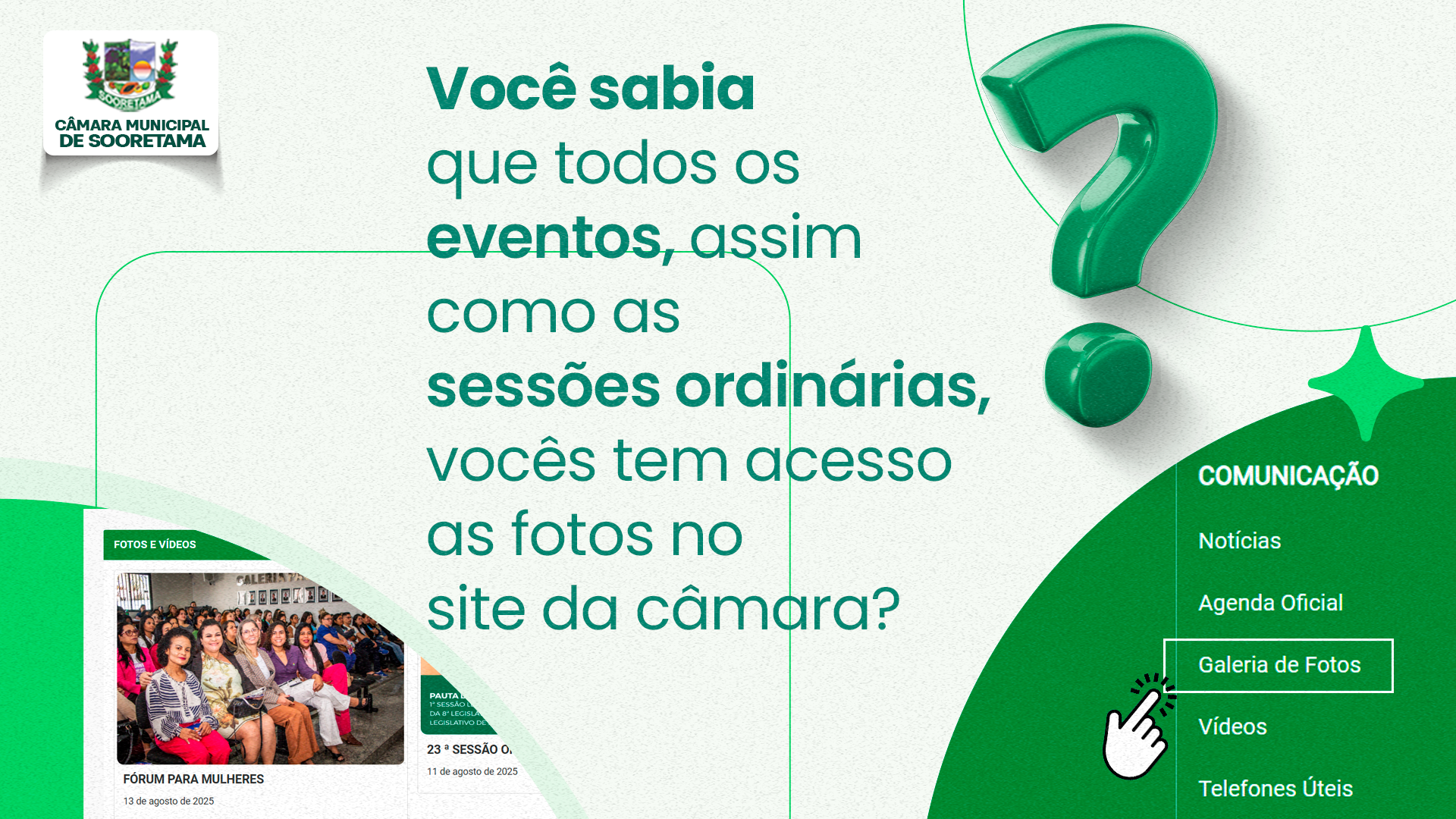VOCÊ SABIA? 